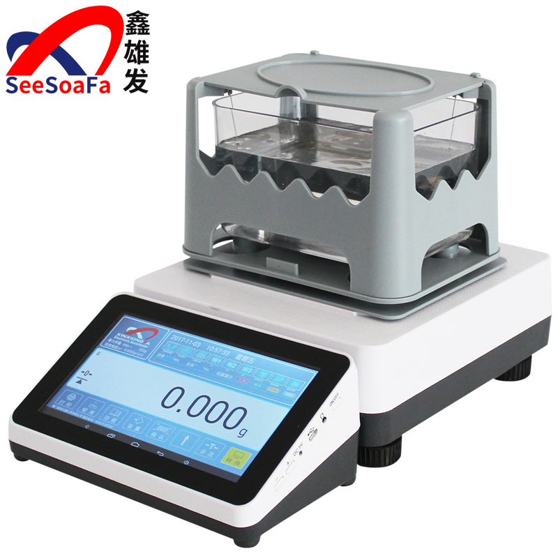 觸摸屏固體密度測定儀